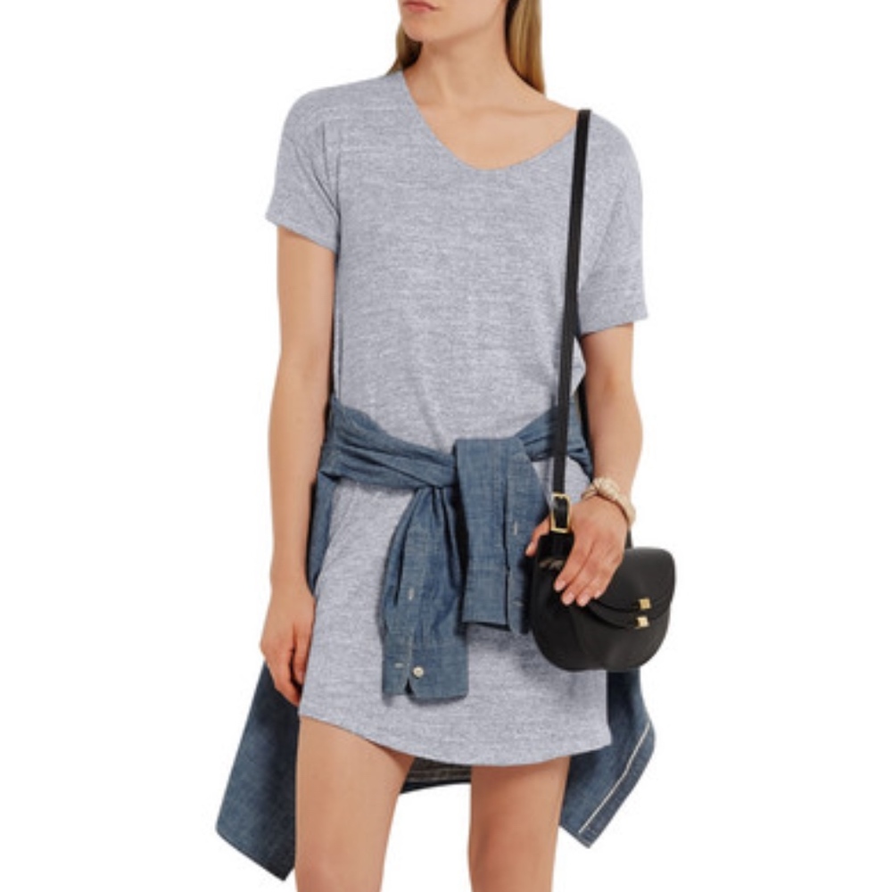 Rag & Bone 'Melrose' Heather Gray Mini Dress